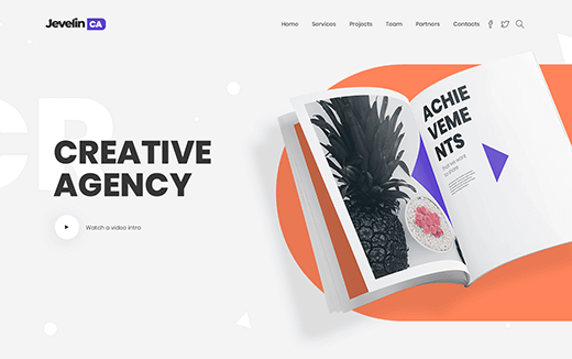 Jevelin Theme Creative Agency Demo – Just another Jevelin WordPress ...